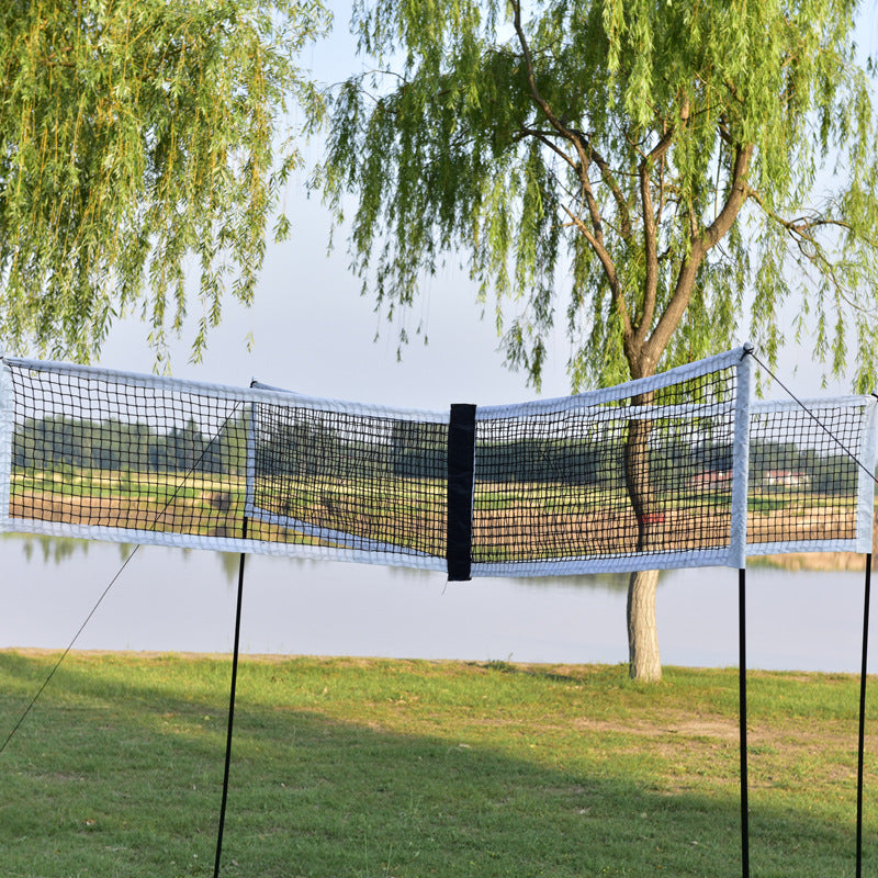 Square Outdoor Beach Volleyball Net Frame Set