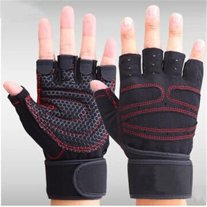 Sports fitness microfiber gloves